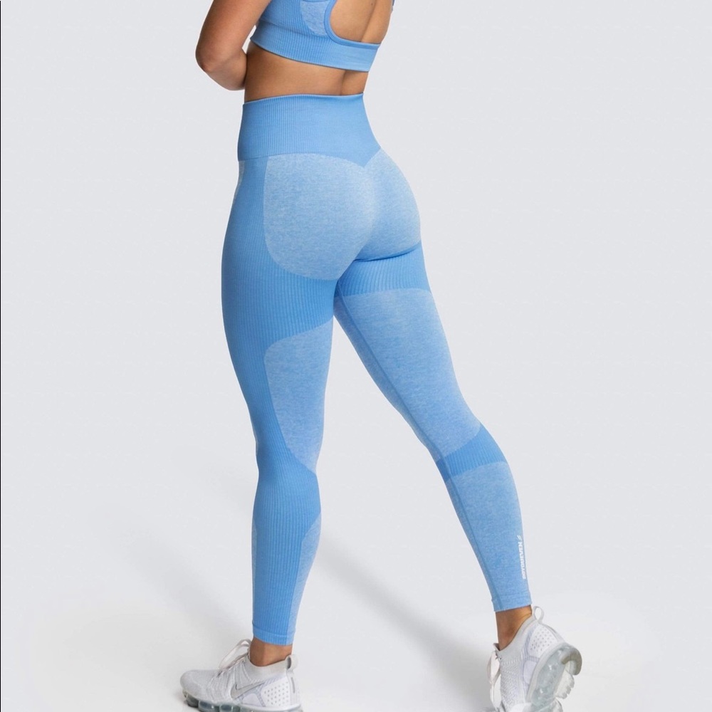 DOYOUEVEN Blue Leggings